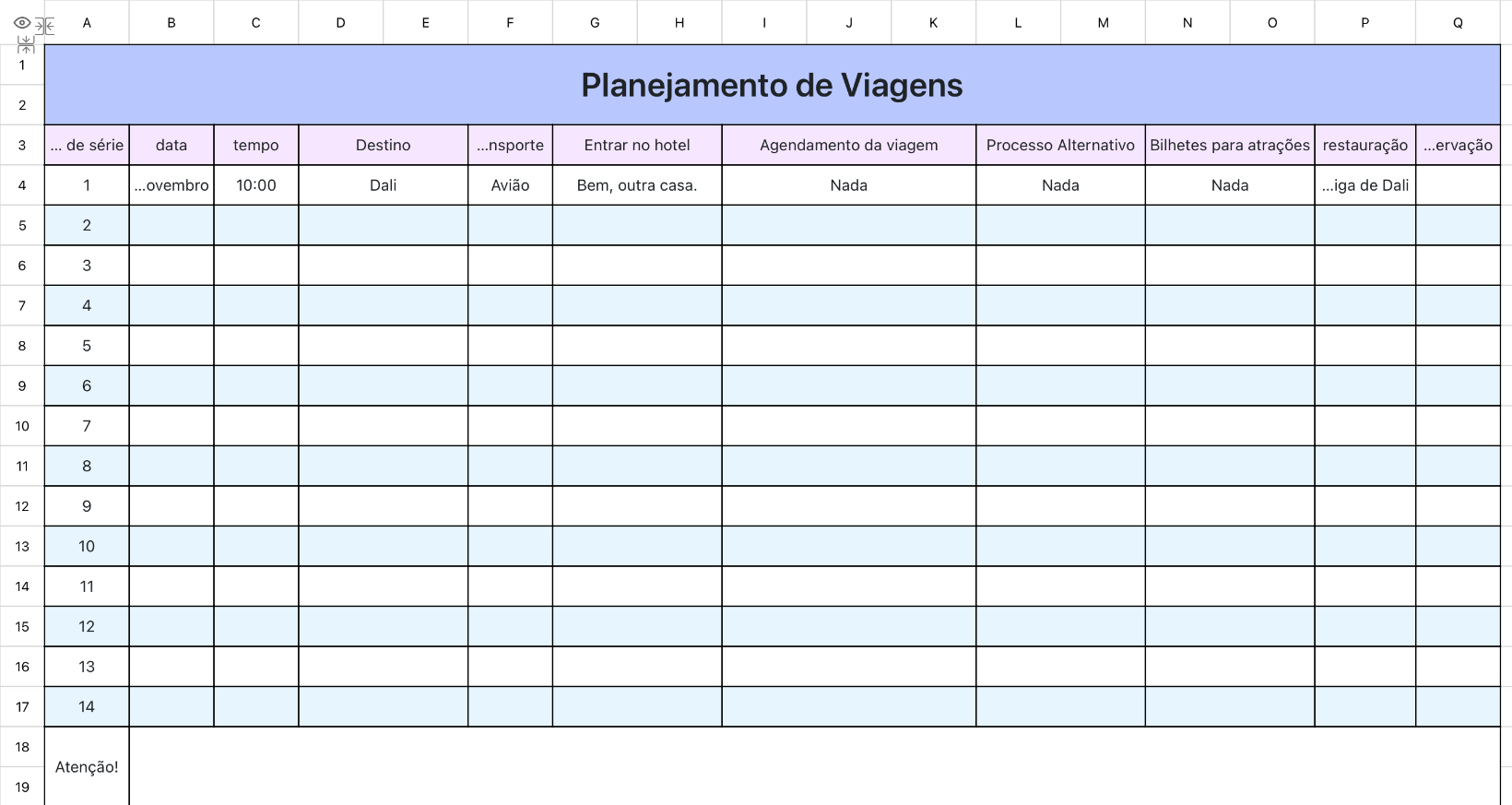 Planejamento de viagem fácil e conveniente